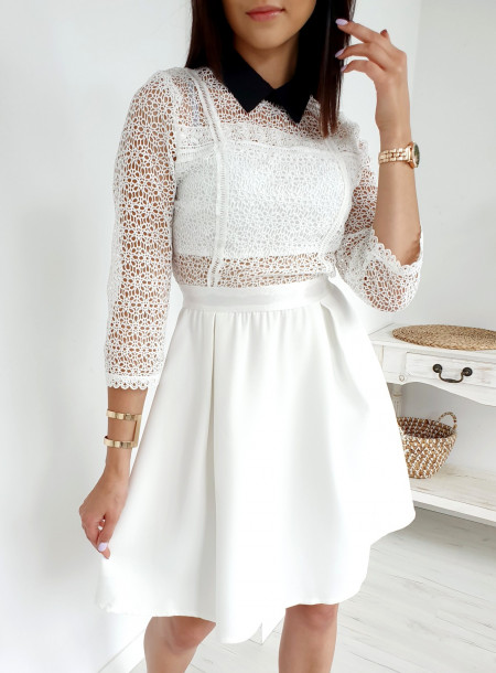 Sukienka 0127 biały