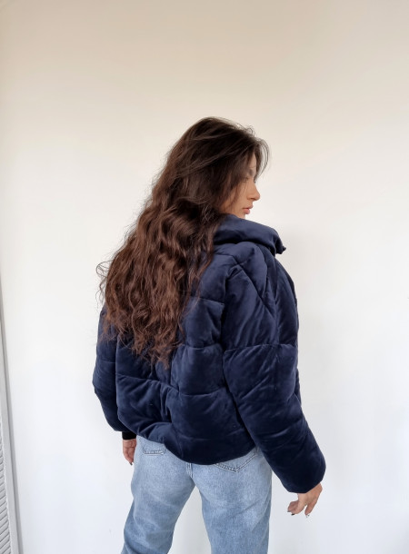 Kurtka zimowa L-913 granat