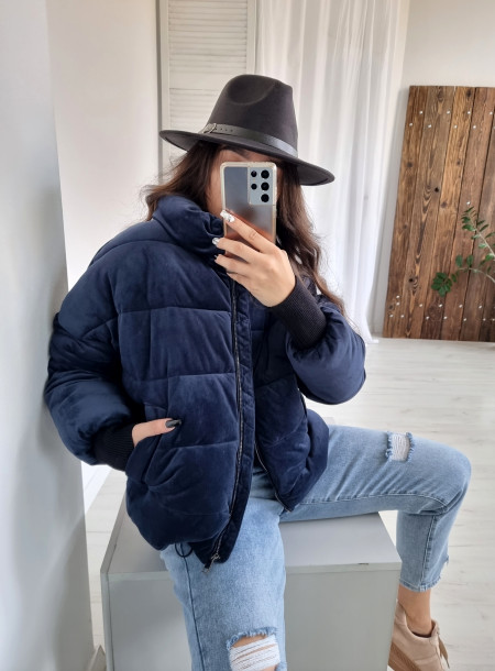 Kurtka zimowa L-913 granat