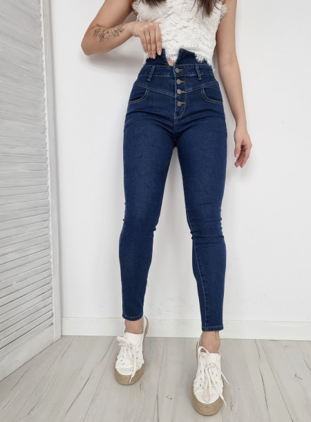 Spodnie jeans High Waist 2239