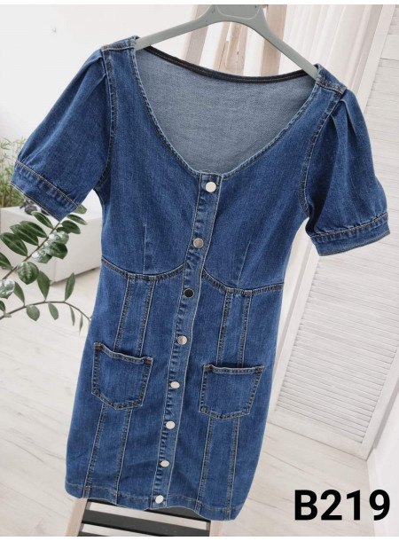 Sukienka jeans B219 2