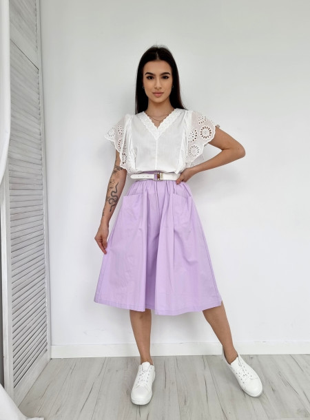 Szorty midi 8193 fiolet