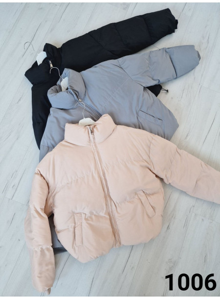 Kurtka oversize 1006 czarna 2