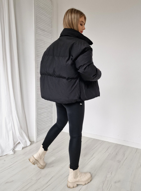 Kurtka oversize 1006 czarna
