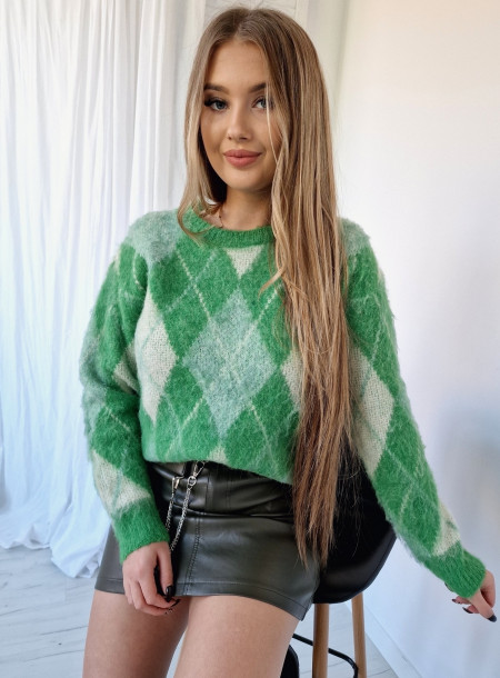 Sweter Agryle 3018 Zielony 2