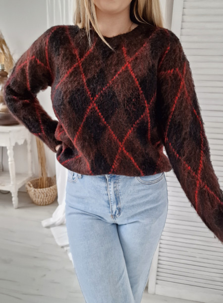 Sweter Agryle 3018 Czarny