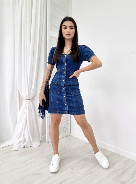 Sukienka jeans B219