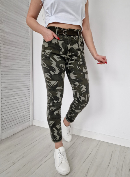 Spodnie moro 358-2 khaki