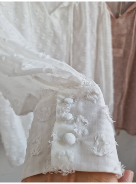 Elegant blouse JH1139 white