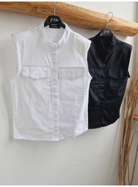 Cotton shirt 90950 white 2