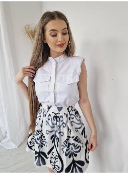 Cotton shirt 90950 white