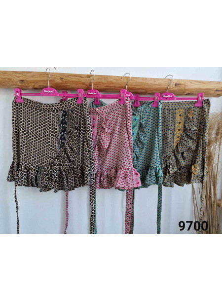 Silk skirt 9700 black 2