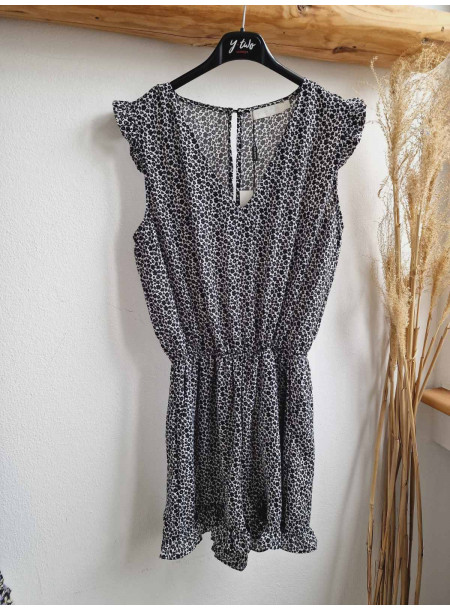 Floral jumpsuit 1814 black 2