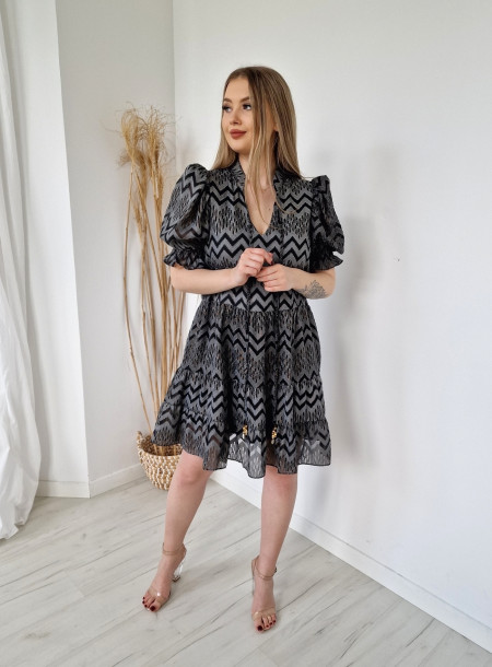 Oversize dress 1236 black