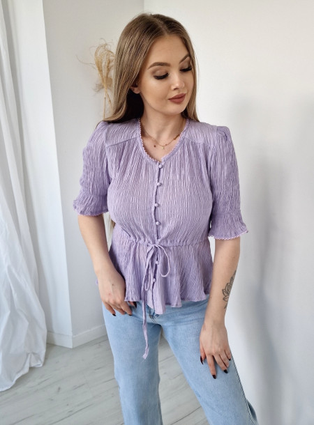 Muslin shirt 92 lila