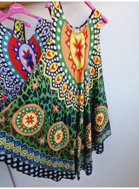 Indian dress 1772 blue 2