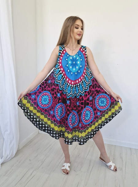 Indian dress 1772 blue