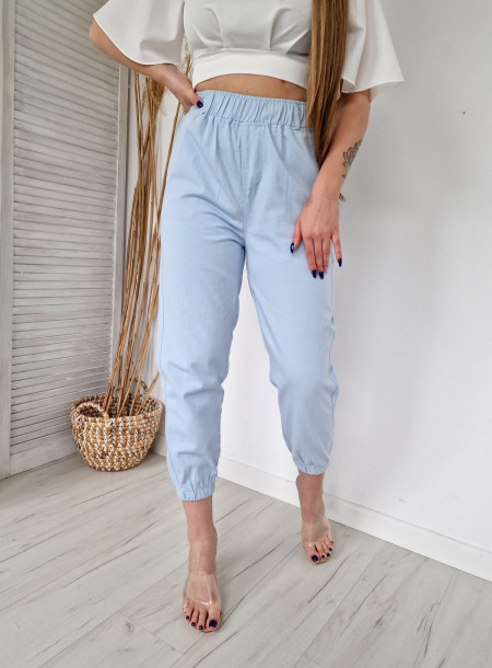Spodnie denim 10432 niebieski