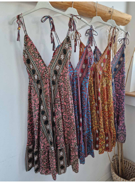 Silk dress 2036 2