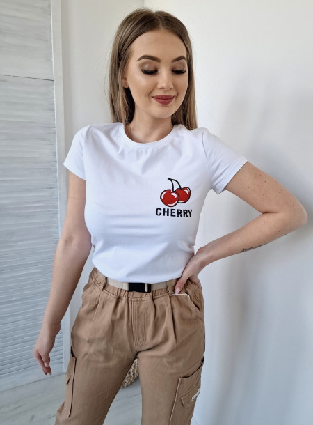 Bawełniany T-shirt Cherry...