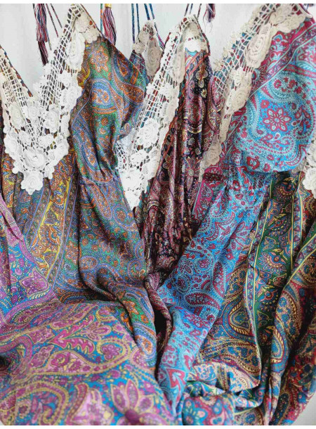 Silk dress 2039 2