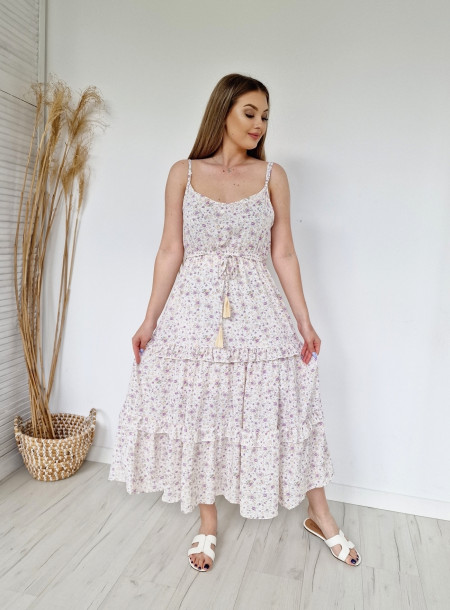 Dress with frills 859