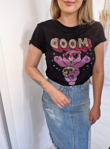 T-shirt Mood 2220 czarny