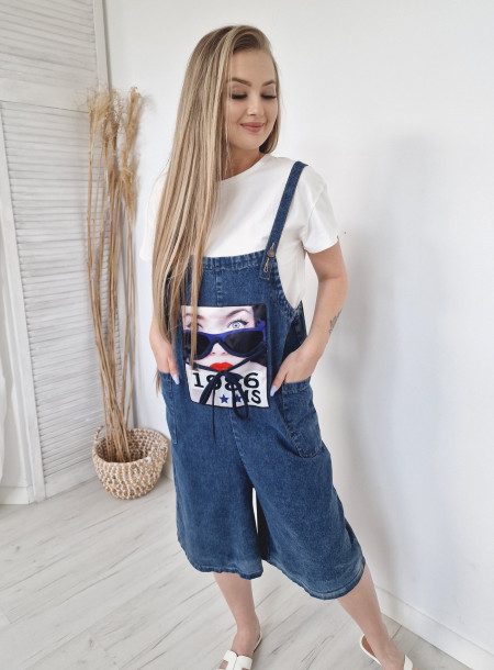 Ogrodniczki jeans 19197 size +