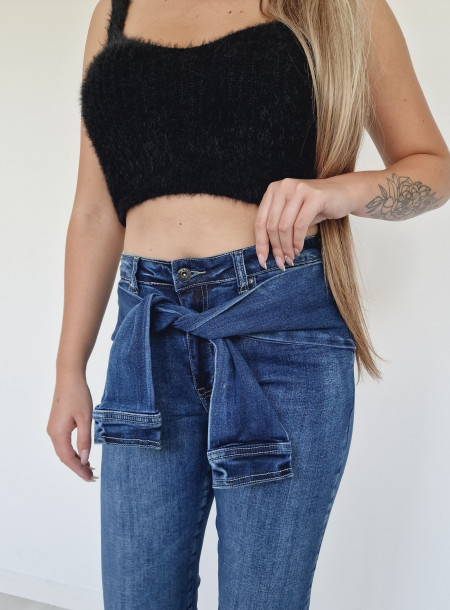 Spodnie jeans 96004 2