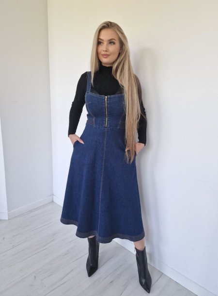 Sukienka jeans B197