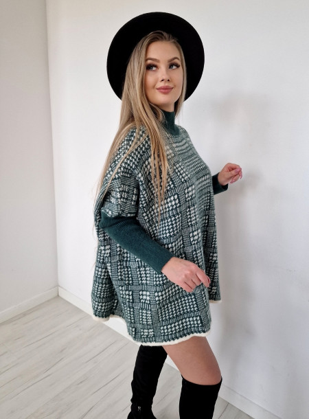 Sweter pepitka 0170