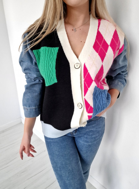 Kardigan oversize 3489