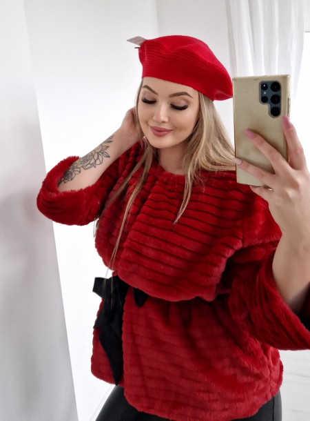 Beret z wełną XY-11