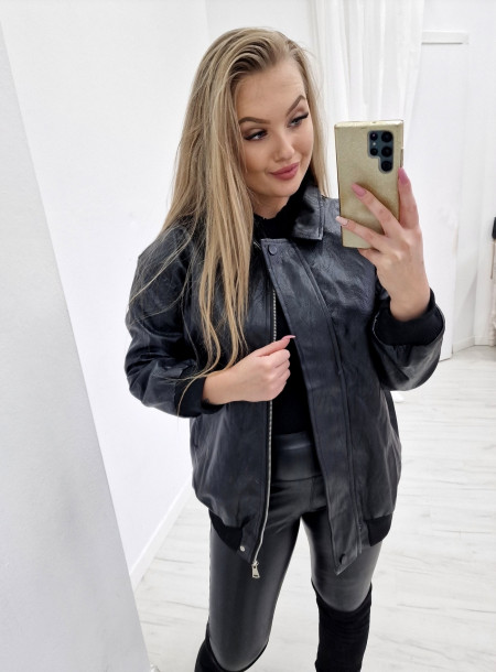 Ocieplana bomberka MC368 czarna