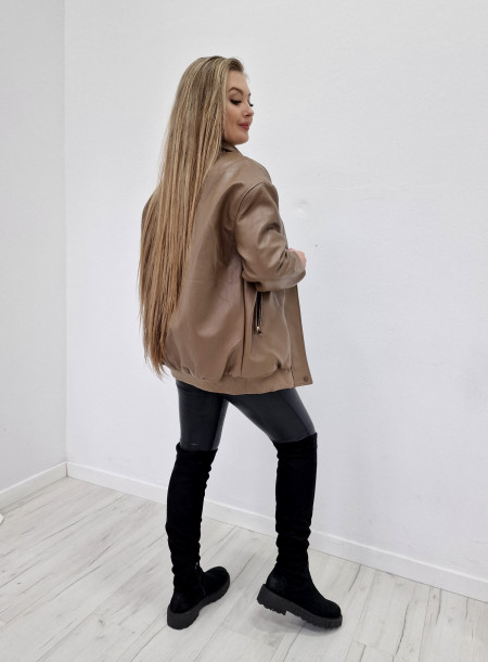 Ocieplana bomberka MC368 beżowa