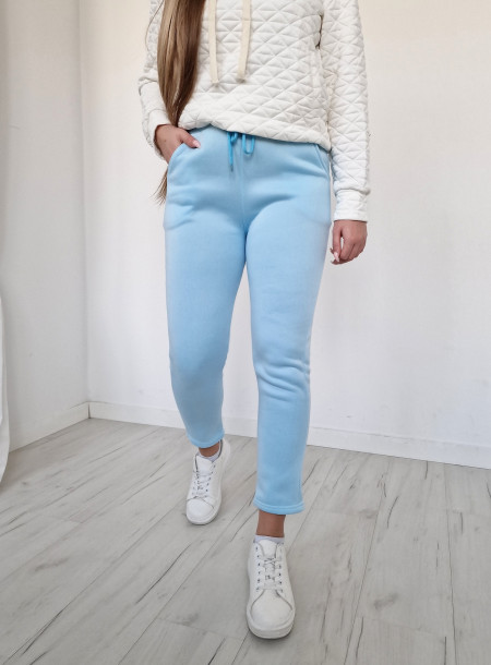 Spodnie dresowe YP-1114 niebieskie
