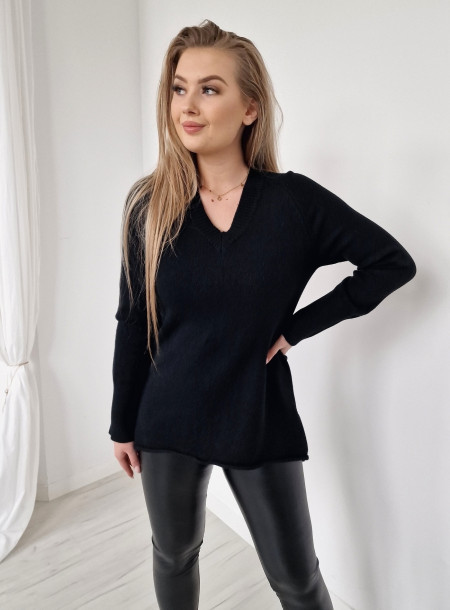 Sweter classic 20709 czarny