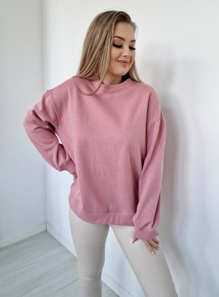 Basic bluza FA06 pudrowa