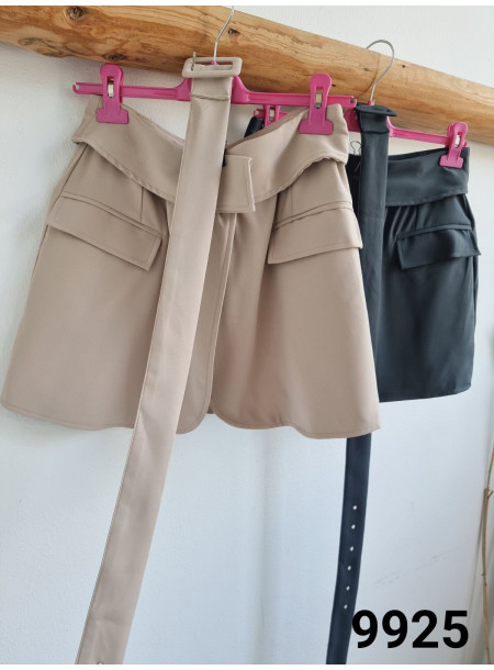 Spódnica kopertowa Mochy 9925 beżowa