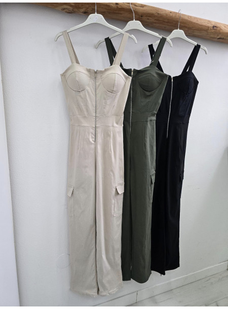 Kombinezon long 1691 khaki 2