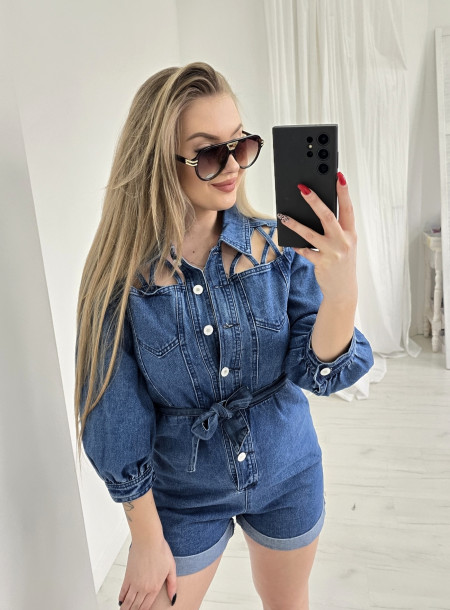 Kombinezon krótki 0105 jeans