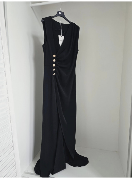 Elegancka sukienka 9176 czarna