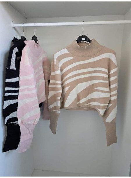 Sweter Zebra 311 czarny 2