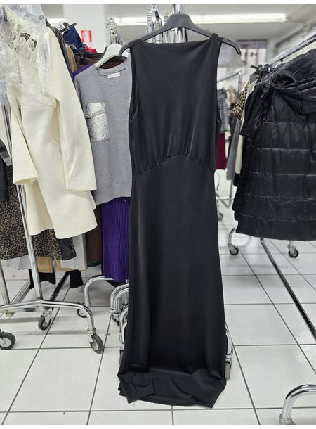 Sukienka elegante maxi 24788 czarna