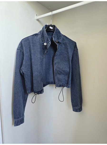 Kurtka jeans 8817 niebieska 2