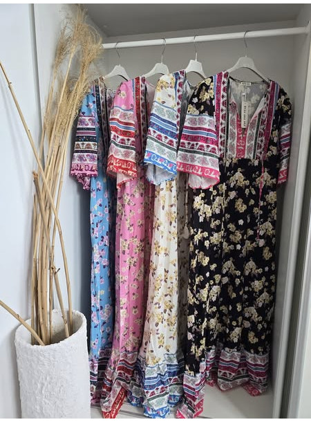 Boho maxi dress DF032 2