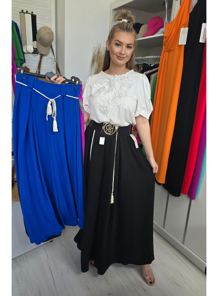 Spodnie palazzo Size + 5966