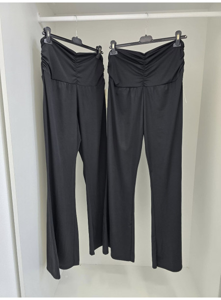 Spodnie Size Plus 8106 czarne