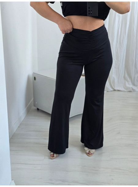 Spodnie Size Plus 8106 czarne 2