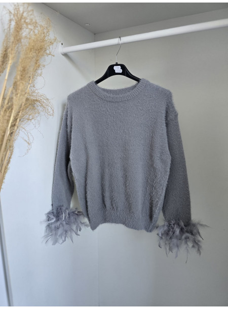 Sweter pióra 6702